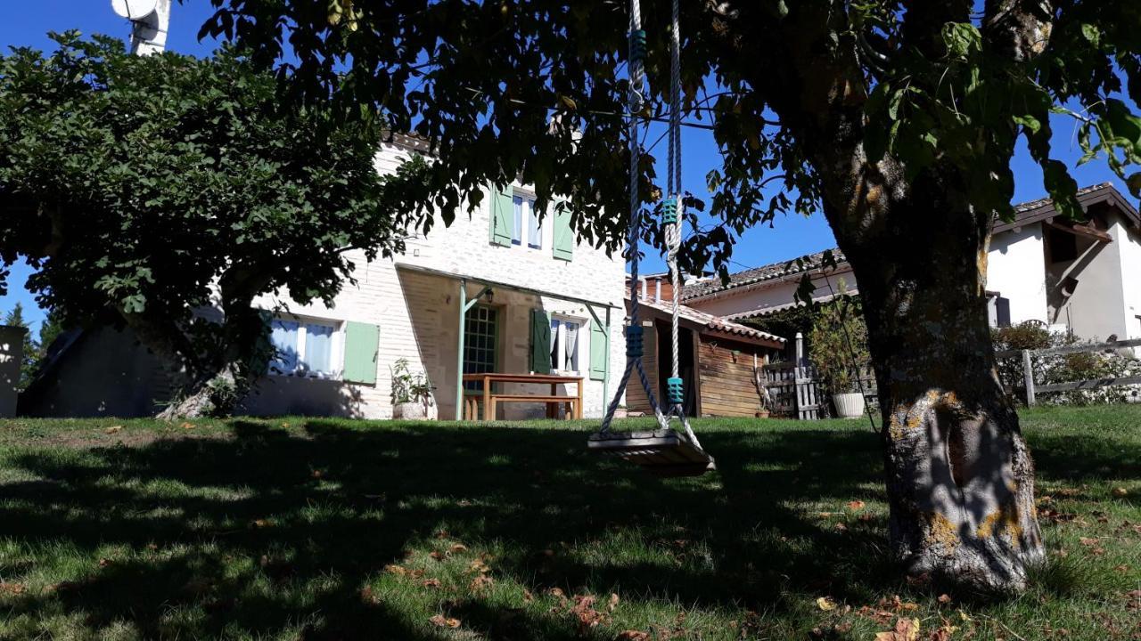 Gite Des Gravets Sigalens Exteriör bild
