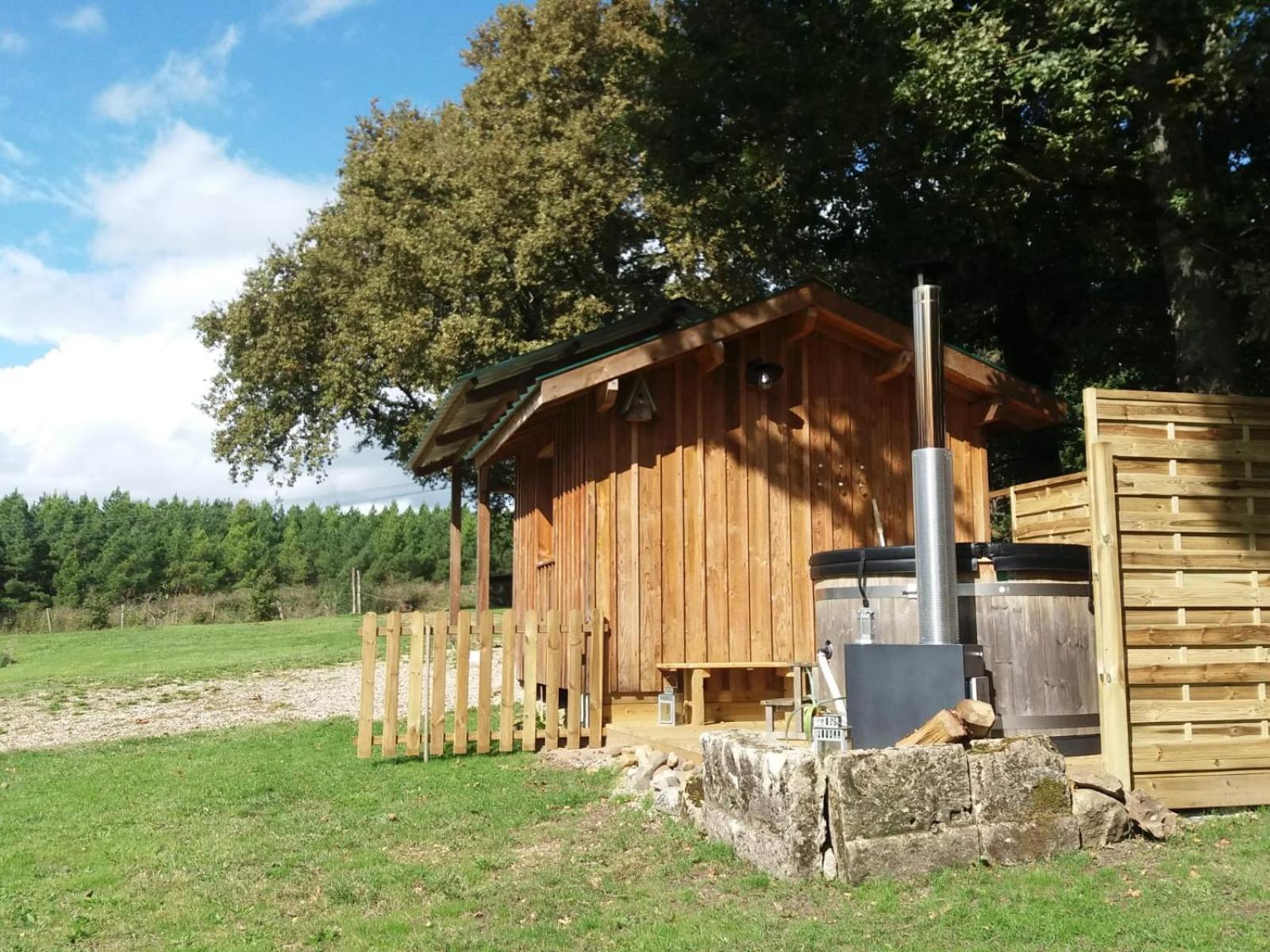 Gite Des Gravets Sigalens Exteriör bild